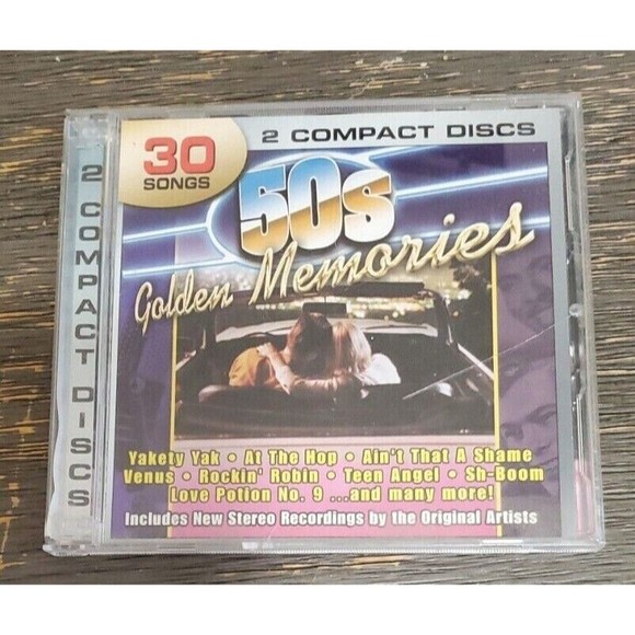 50's Golden Memories by Various (CD, Legacy) GOOD - Picture 1 of 5